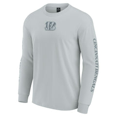 Cincinnati Bengals Unisex Elements Strive Long Sleeve T-Shirt - Gray for sale