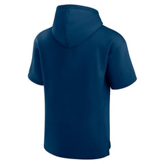 Chicago Bears Unisex Elements Ready Short Sleeve Pullover Hoodie - Navy discount