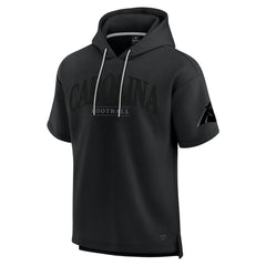 Carolina Panthers Unisex Elements Ready Short Sleeve Pullover Hoodie - Black cheap