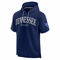 Tennessee Titans Unisex Elements Ready Short Sleeve Pullover Hoodie - Navy on sale