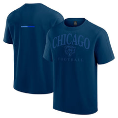 Chicago Bears Unisex Elements Flex Tri-Blend T-Shirt - Navy discount