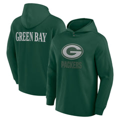 Green Bay Packers Elements Blaze Tri-Blend Long Sleeve Hoodie T-Shirt - Green discount