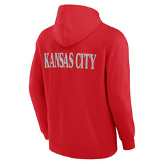Kansas City Chiefs Elements Blaze Tri-Blend Long Sleeve Hoodie T-Shirt - Red online