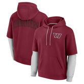 Washington Commanders Unisex Sleek Elements Pullover Hoodie - Burgundy on sale