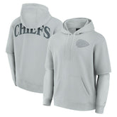 Kansas City Chiefs Unisex Elements Sleek Pullover Hoodie - Gray discount