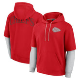 Kansas City Chiefs Unisex Sleek Elements Pullover Hoodie - Red on sale