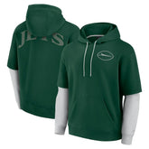 New York Jets Unisex Sleek Elements Pullover Hoodie - Green discount