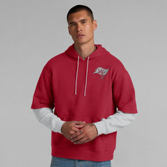 Tampa Bay Buccaneers Unisex Sleek Elements Pullover Hoodie - Red online