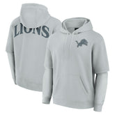 Detroit Lions Unisex Sleek Elements Pullover Hoodie - Gray sale