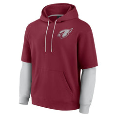 Arizona Cardinals Unisex Sleek Elements Pullover Hoodie - Cardinal online