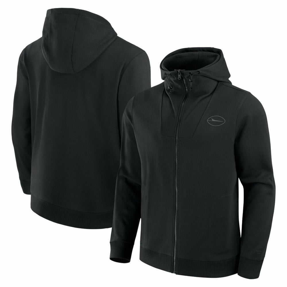 New York Jets Unisex Front Office Full-Zip Hoodie - Black for sale