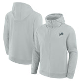 Detroit Lions Unisex Front Office Full-Zip Hoodie - Gray cheap
