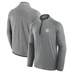 Pittsburgh Steelers Unisex Front Office Performance Primary Quarter-Zip Jacket - Charcoal sale