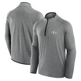 San Francisco 49ers Unisex Front Office Performance Primary Quarter-Zip Jacket - Charcoal discount