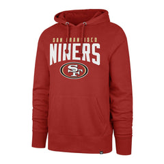 San Francisco 49ers '47 Headline Pullover Hoodie - Scarlet outlet