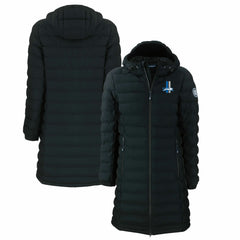 Detroit Lions Cutter & Buck Women's Throwback Logo Mission Ridge Repreve Eco Insulated Full-Zip Puffer Jacket - Black outlet
