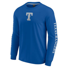 Texas Rangers Elements Strive Long Sleeve T-Shirt - Royal