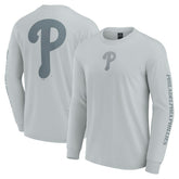 Philadelphia Phillies Elements Strive Long Sleeve T-Shirt - Gray