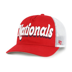 Washington Nationals Women's Biloxi Hitch Adjustable Hat - Red | 47 brand