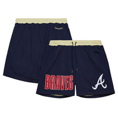 Atlanta Braves OG 2.0 Fashion Shorts - Navy | Mitchell & Ness