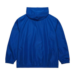 Atlanta Braves Cooperstown Collection Vintage Logo Full-Zip Hoodie Windbreaker Jacket - Royal | Mitchell & Ness