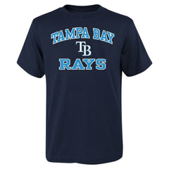 Tampa Bay Rays Youth Heart & Soul T-Shirt - Navy