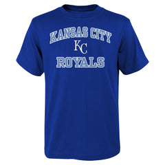 Kansas City Royals Youth Heart & Soul T-Shirt - Royal
