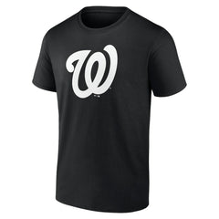 Washington Nationals Monochrome Personalized Name & Number T-Shirt - Black