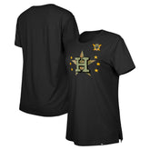 Houston Astros Women's Armed Forces Day T-Shirt - Black | New Era