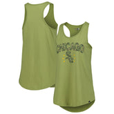 Chicago White Sox Women's Armed Forces Day Tank Top - Olive | New Era