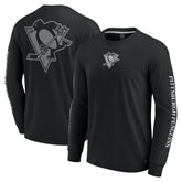 Pittsburgh Penguins Fanatics Elements Strive Long Sleeve T-Shirt Black