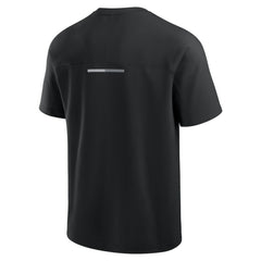 Detroit Red Wings Fanatics Elements Flex Tri-Blend T-Shirt Black