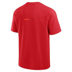 Carolina Hurricanes Fanatics Elements Flex Tri-Blend T-Shirt Red