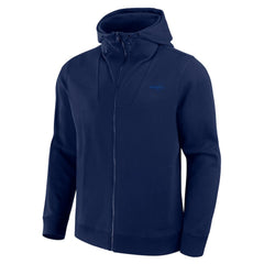 Washington Capitals Fanatics Elements Tonal Primary Tri-Blend Full-Zip Hoodie Navy