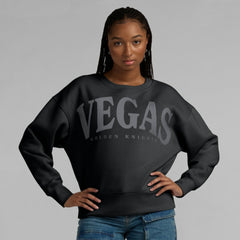 Vegas Golden Knights Fanatics Women's Elements Flow Pullover Sweatshirt Black