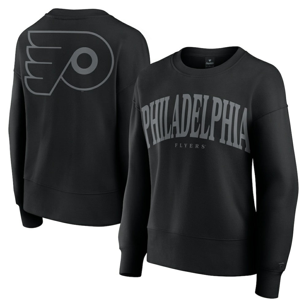 Philadelphia Flyers Fanatics Women's Elements Flow Pullover Sweatshirt Black