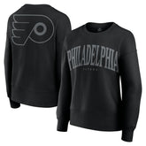 Philadelphia Flyers Fanatics Women's Elements Flow Pullover Sweatshirt Black