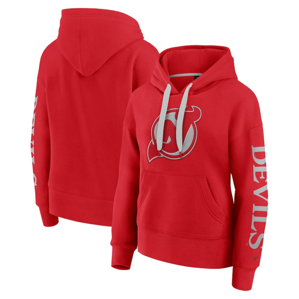 New Jersey Devils Fanatics Women's Elements Next Pullover Hoodie Red