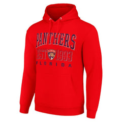 Florida Panthers Starter Graphic Pullover Hoodie Red