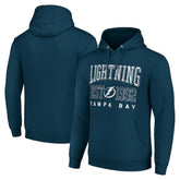 Tampa Bay Lightning Starter Graphic Pullover Hoodie Navy