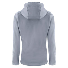 San Diego Padres Cutter & Buck Women's City Connect Evoke Eco Softshell Recycled Full-Zip Hoodie Jacket - Gray
