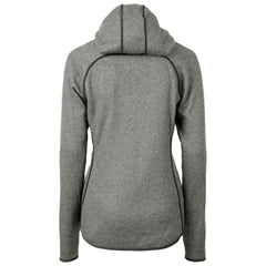 San Francisco Giants Cutter & Buck Women's City Connect Mainsail Full-Zip Hooded Jacket - Heather Gray