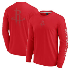 Houston Rockets Elements Strive Long Sleeve T-Shirt - Red | Fanatics on sale