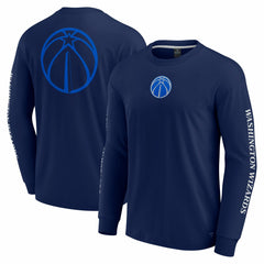 Washington Wizards Elements Strive Long Sleeve T-Shirt - Navy | Fanatics cheap