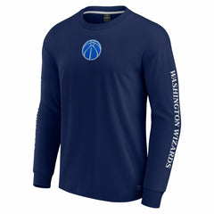 Washington Wizards Elements Strive Long Sleeve T-Shirt - Navy | Fanatics cheap