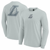 Los Angeles Lakers Elements Strive Long Sleeve T-Shirt - Gray | Fanatics cheap