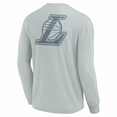 Los Angeles Lakers Elements Strive Long Sleeve T-Shirt - Gray | Fanatics cheap