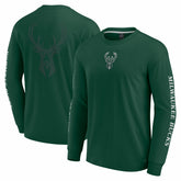 Milwaukee Bucks Elements Strive Long Sleeve T-Shirt - Hunter Green | Fanatics outlet