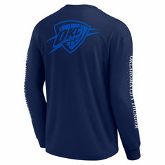 Oklahoma City Thunder Elements Strive Long Sleeve T-Shirt - Navy | Fanatics outlet