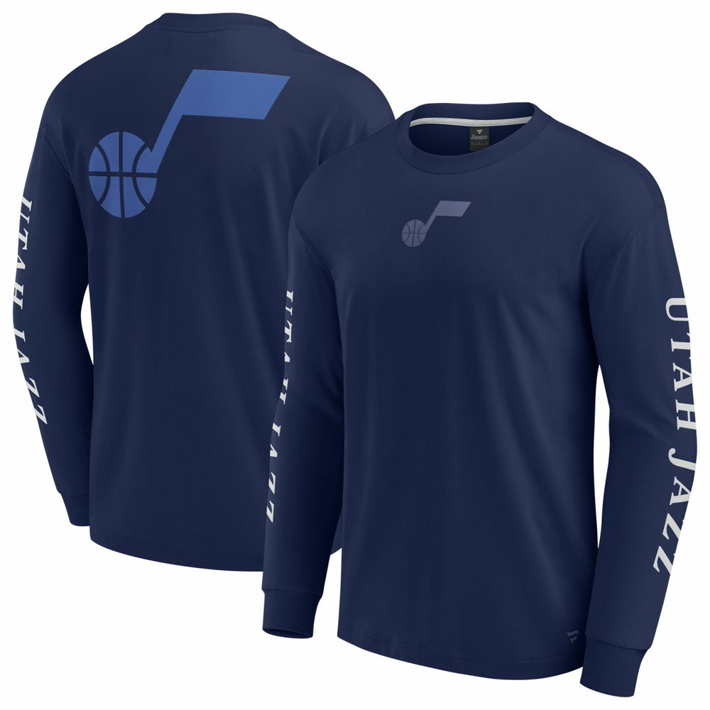 Utah Jazz Elements Strive Long Sleeve T-Shirt - Navy | Fanatics cheap